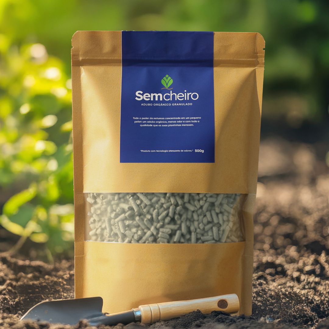 Sem Cheiro – Adubo Orgânico Granulado